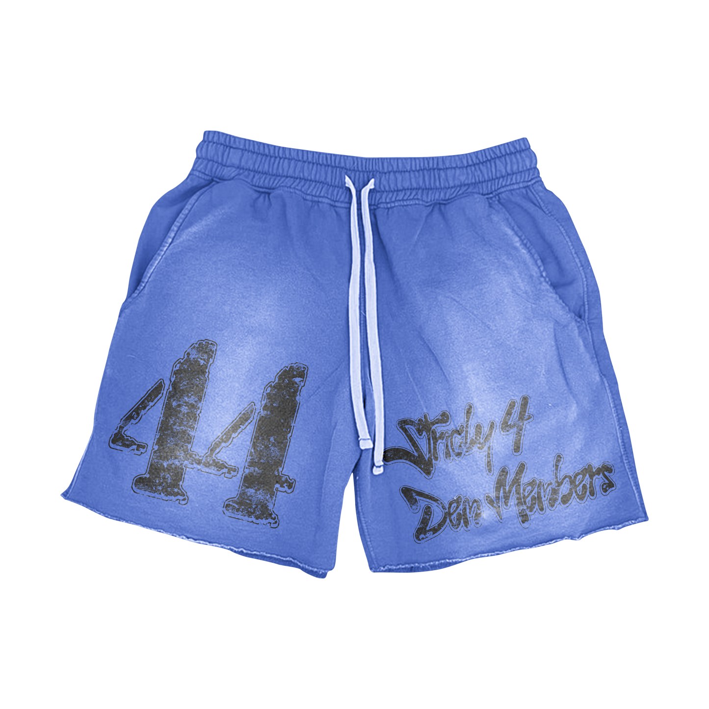 Blue Strictly 4 Dem Members Shorts