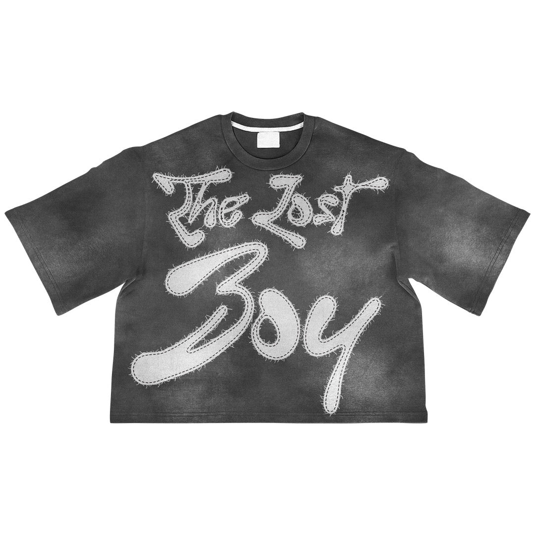 Black Oversized The Lost Boy Tee