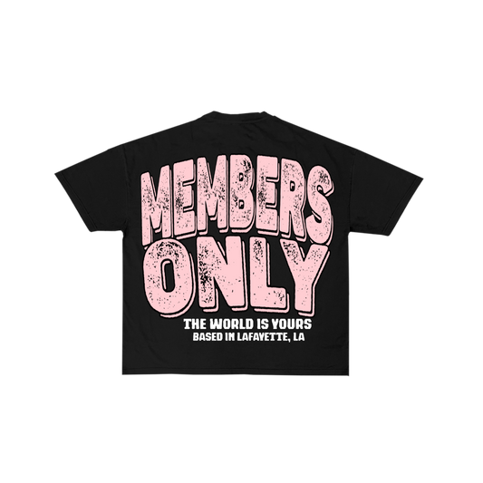 Members Only Short sleeve tee